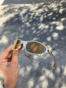 JULIET PLASMA LENTE GOLD CAFÉ KIT BORRACHA MARROM - PREMIUM