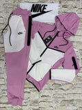 NIKE TECH FLEECE - ROSA/BRANCO