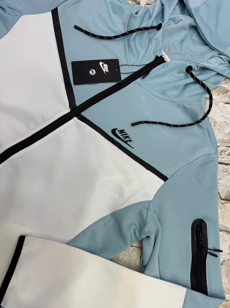 NIKE TECH FLEECE - AZUL/BRANCO