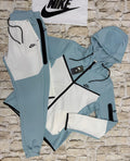 NIKE TECH FLEECE - AZUL/BRANCO